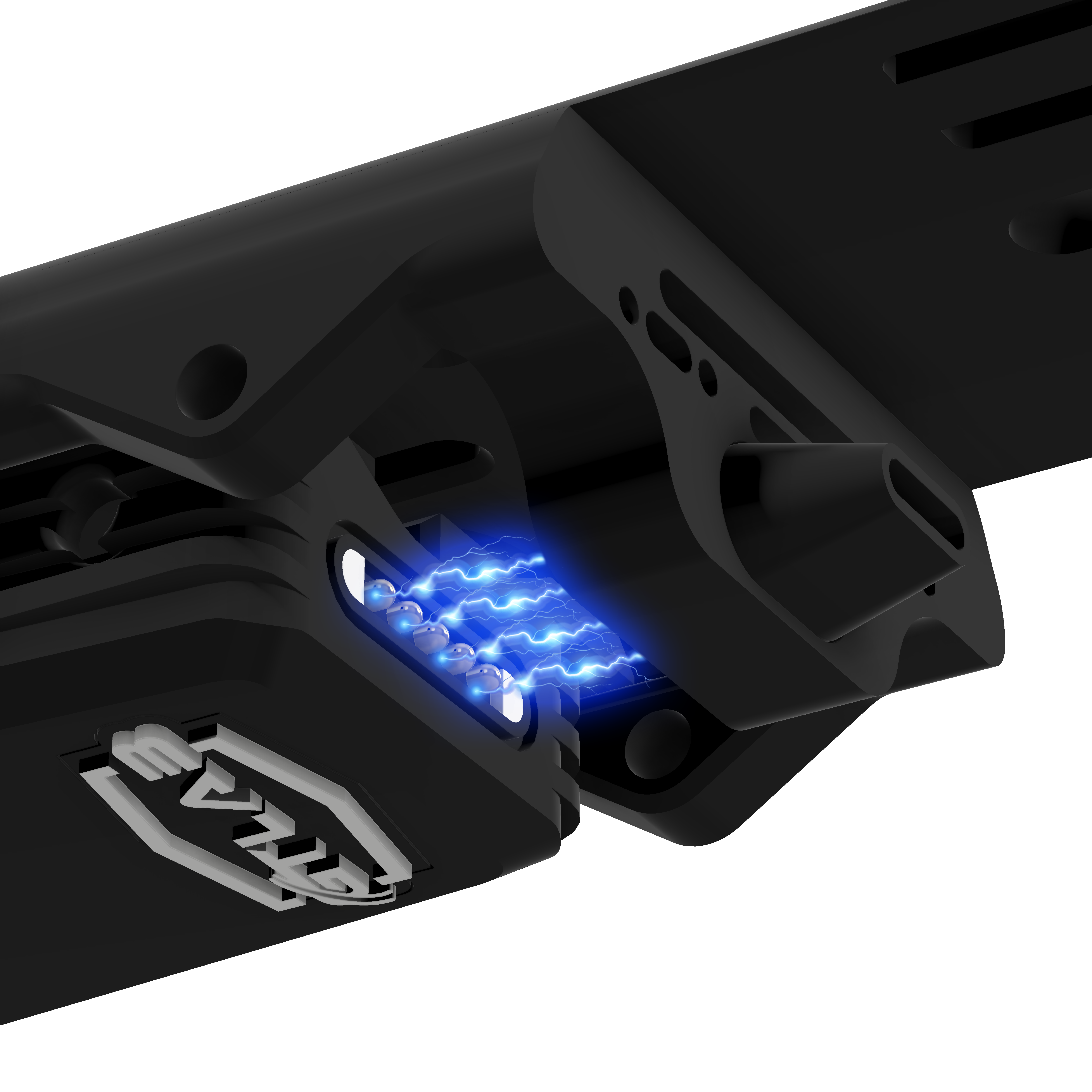 Portatarga magnetico pieghevole - AZE xMAG v2 50cc